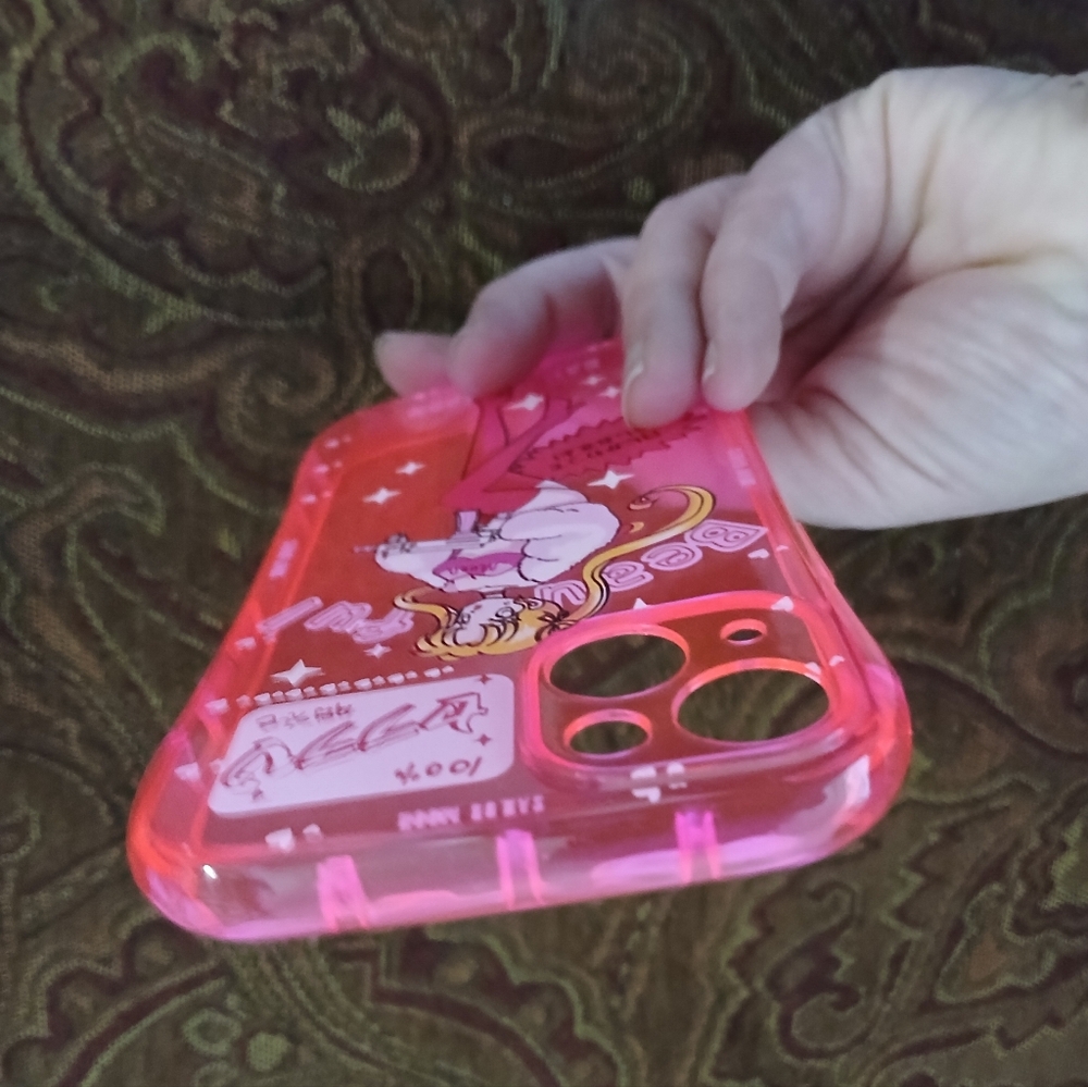Sailor Moon Pink iPhone Case. IP13-6.1 - Picture 5 of 13